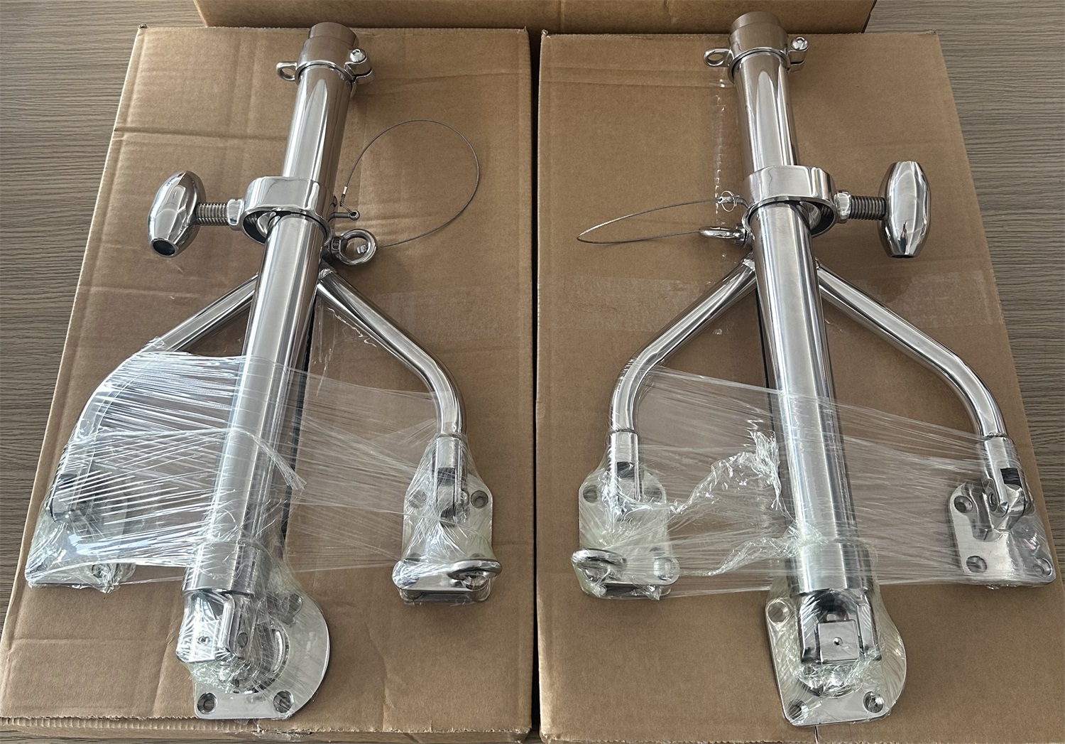 스테인레스 스틸 위시 본 아우 트리거베이스 낚시로드 홀더