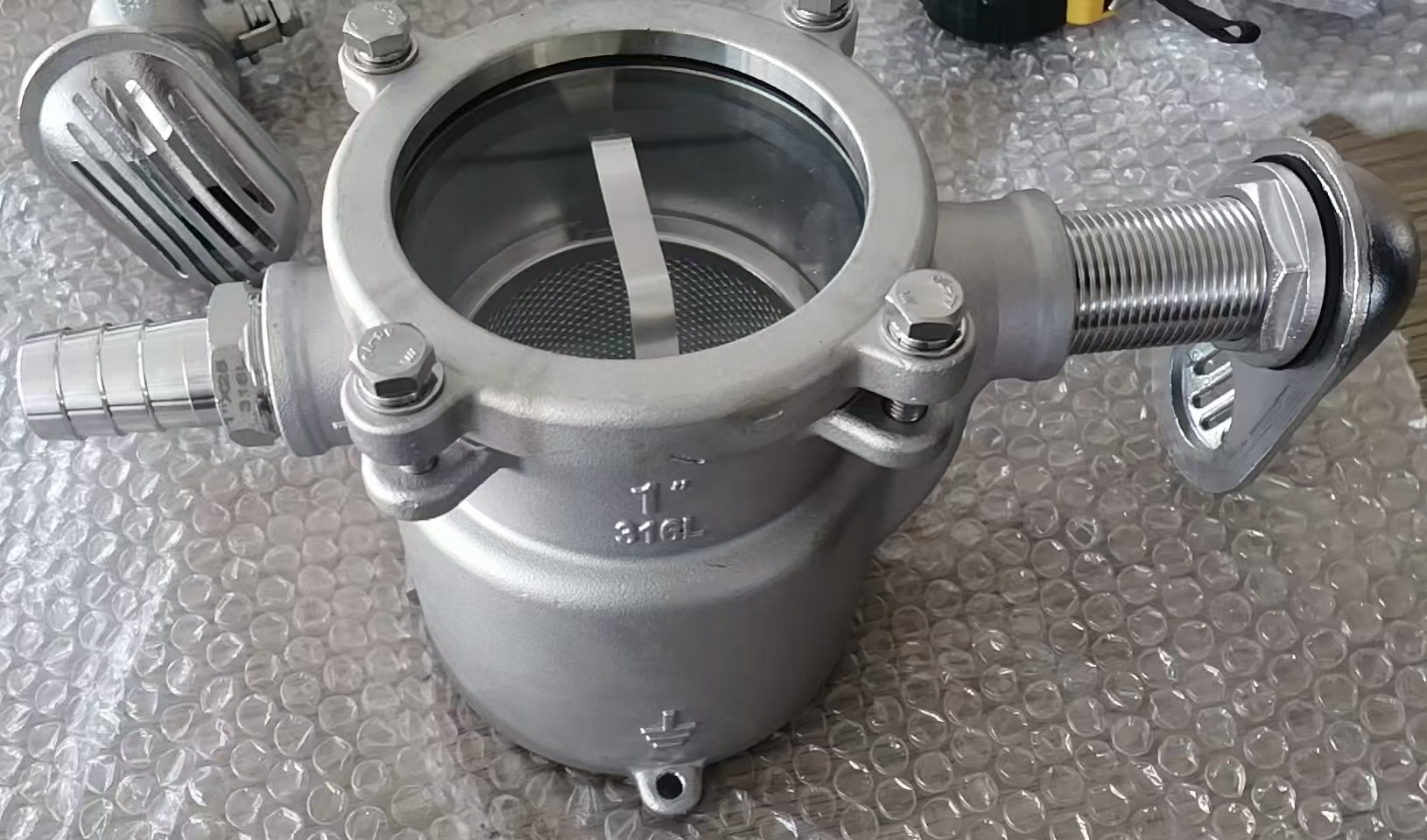Andy Marine 316L 스테인레스 스틸 해수 필터 시스템